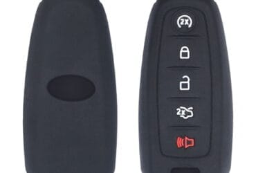 Silicone Smart Remote Key Fob Cover Case Shell Replacement Fit For Ford Taurus Focus Expedition
