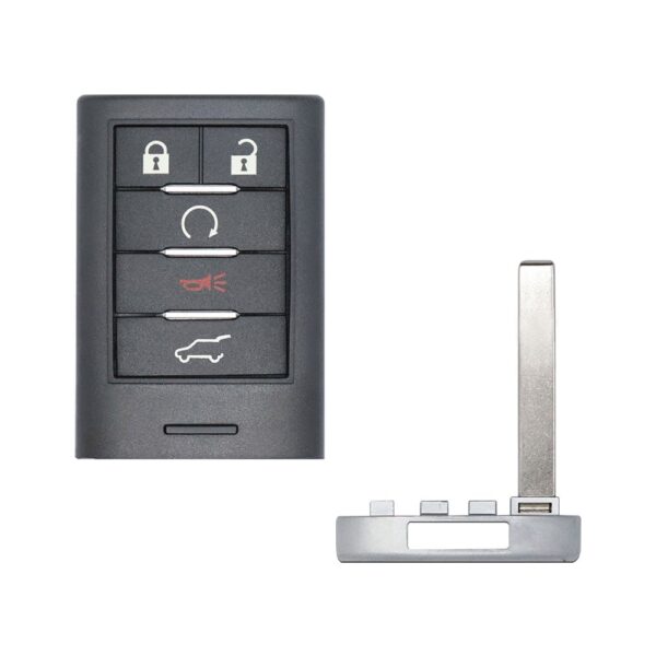 2010-2015 Cadillac ATS XTS Smart Key Remote 5 Button 315MHz HU100 NBG009768T 22865375 Aftermarket