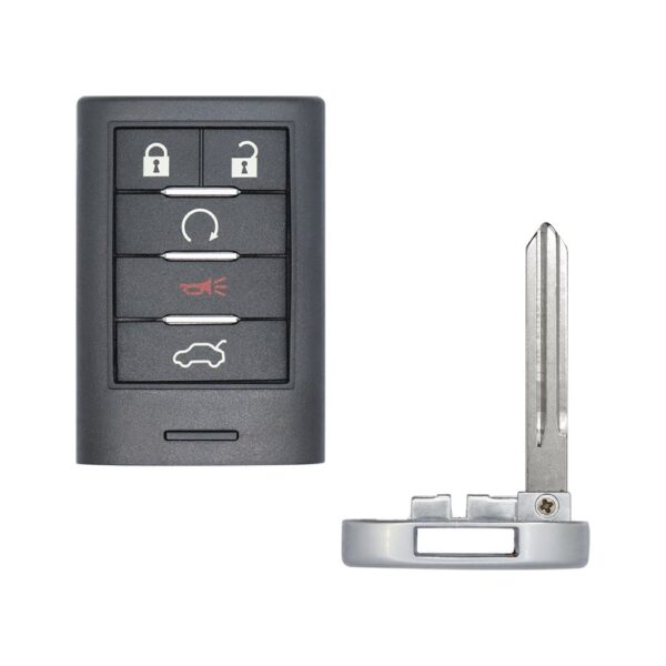 2008-2014 Cadillac CTS STS Smart Key Remote 5 Button 315MHz B106 M3N5WY7777A 25943676 Aftermarket