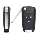2010-2014 Chevrolet Cruze Malibu Impala Flip Key Remote 3 Button 433MHz HU100 13500219 Aftermarket