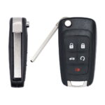 2010-2019 Chevrolet Cruze Impala Flip Key Remote 5 Button 315MHz ID46 Chip HU100 13584829 Aftermarket