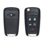 2010-2019 Chevrolet Cruze Impala Flip Key Remote 5 Button 315MHz ID46 Chip 13584829 Aftermarket