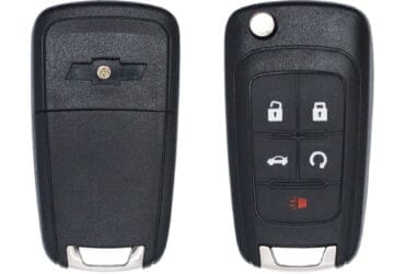2010-2019 Chevrolet Cruze Impala Flip Key Remote 5 Button 315MHz ID46 Chip 13584829 Aftermarket