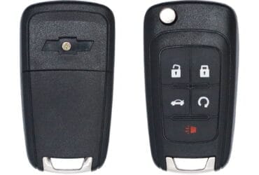 2010-2019 Original Chevrolet Cruze Impala Flip Key Remote 5 Button 315MHz OHT01060512 13500226