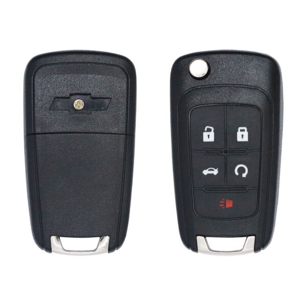 2010-2019 Chevrolet Cruze Impala Flip Key Remote 5 Button 315MHz OHT01060512 13500226 Aftermarket