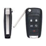 2010-2019 Chevrolet Cruze Impala Flip Key Remote 5 Button 315MHz OHT01060512 HU100 13500226 Aftermarket