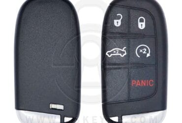 2015-2023 Chrysler 200 300﻿﻿ Dodge Charger Challenger Smart Key Remote 5 Button 433MHz M3M-40821302 68155687AB Aftermarket