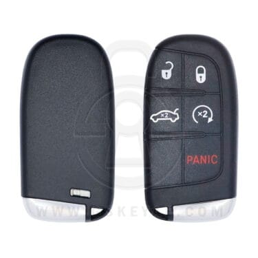 2015-2023 Chrysler 200 300﻿﻿ Dodge Charger Challenger Smart Key Remote 5 Button 433MHz M3M-40821302 68155687AB Aftermarket