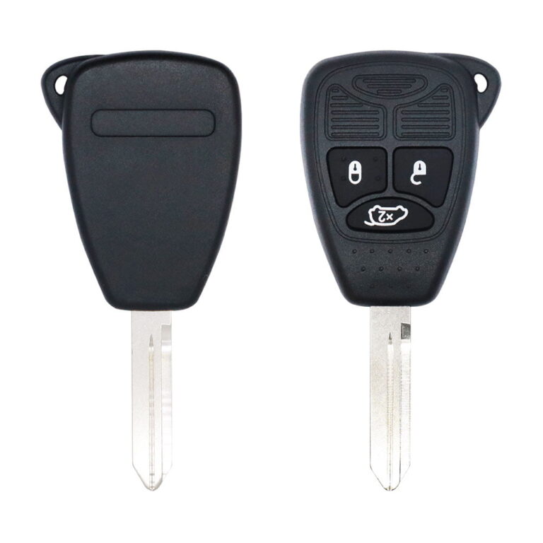 2005-2009 Jeep Chrysler Dodge Remote Head Key 3 Button 433MHz Y160 05179515AA Aftermarket