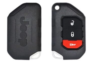 2018-2021 Jeep Wrangler Gladiator Smart Flip Key Remote 3 Button 433MHz 68416782AA Aftermarket