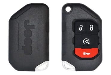2018-2024 Jeep Wrangler Gladiator Smart Flip Key Remote 4 Button 433MHz 68416784AA Aftermarket