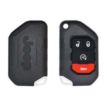 2018-2024 Jeep Wrangler Gladiator Smart Flip Key Remote 4 Button 433MHz 68416784AA Aftermarket