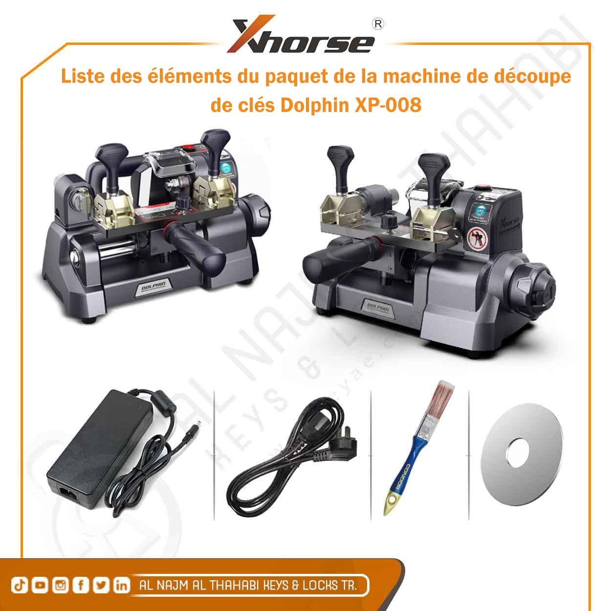 Liste du paquet Xhorse Dolphin XP-008