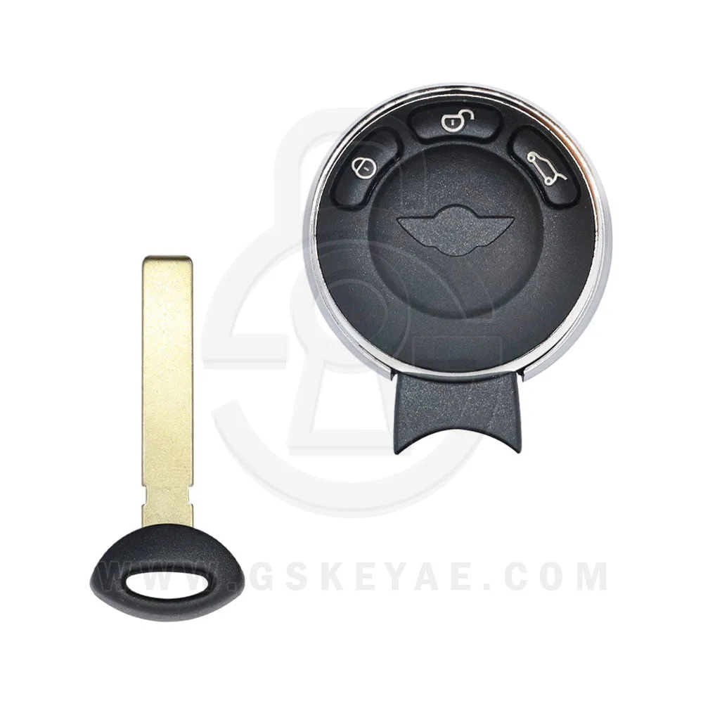 2006-2013 Mini Cooper Non-Proximity CAS Remote Key 3 Button 868MHz HU92 66123456367 Aftermarket