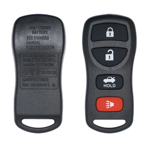 2003-2007 Nissan Altima Remote Key Fob 4 Button 433MHz MSRA16 28268-9Y800 Aftermarket