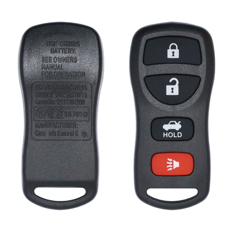 2002-2012 Nissan Infiniti Keyless Entry Remote 4 Button 315MHz KBRASTU15 28268-C991C Aftermarket
