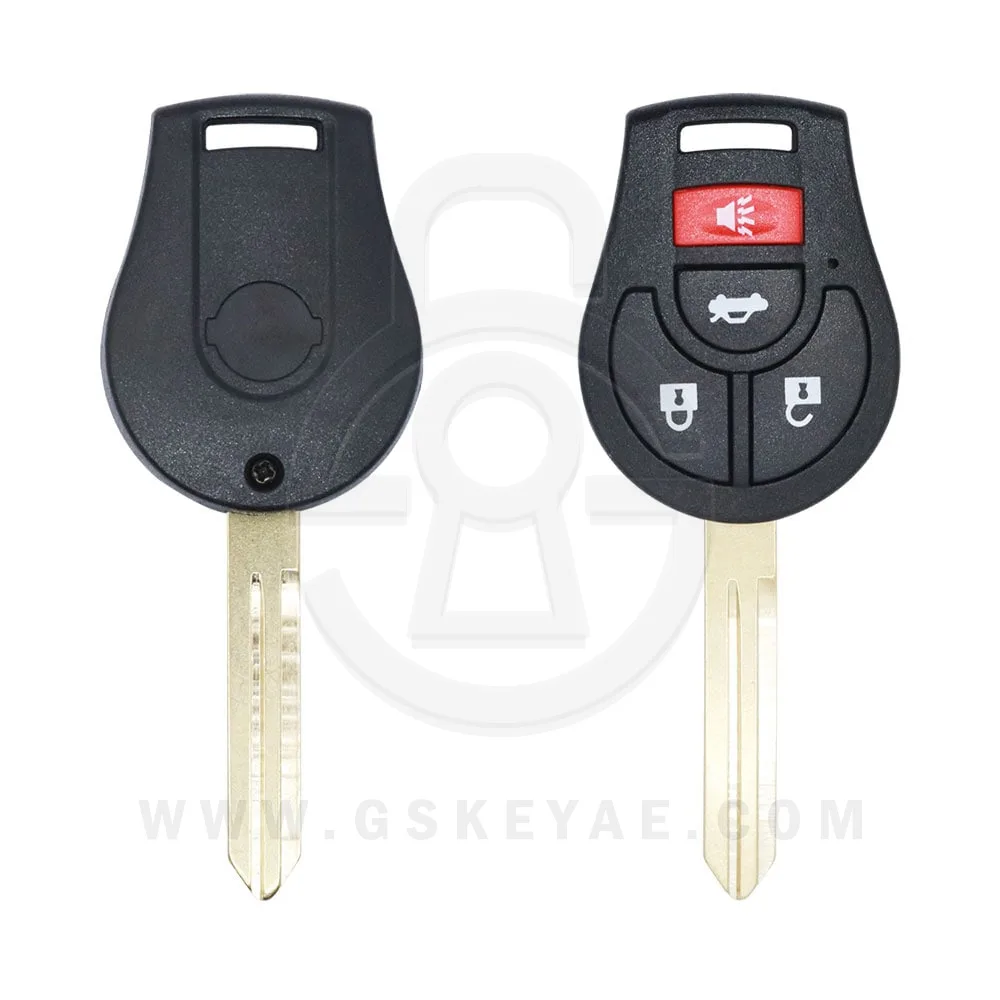 2012-2015 Nissan Sunny Remote Head Key 4 Buttons 433MHz NSN14 28268-3AA0E Aftermarket
