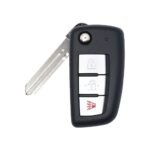 2002-2012 Nissan Tiida Altima Flip Key Remote 3 Button 433MHz NSN14 KBRASTU15 28268-C991C Modified