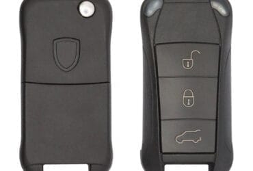 Clé rabattable de proximité Porsche Cayenne 2006-2010 3 boutons 433MHz 7L5959753BJ
