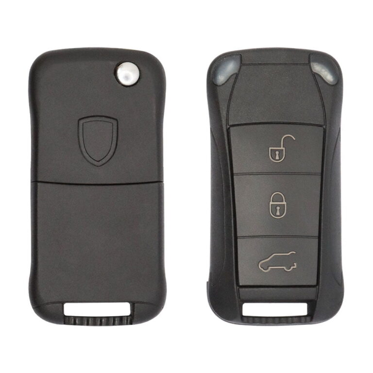 2006-2010 Porsche Cayenne Flip Key Remote Proximity 3 Button 433MHz 7L5959753BJ Aftermarket