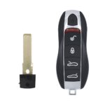 2009-2019 Porsche Cayman Macan Non-Proximity Remote Key 4 Button 434MHz HU66 99163725903 Aftermarket