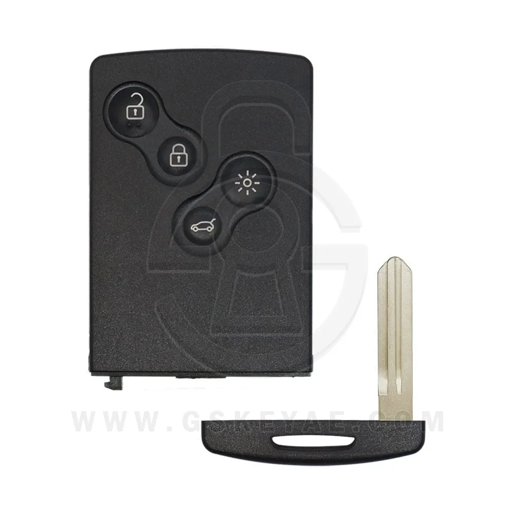 2008-2011 Renault Koleos Samsung QM5 Smart Card Key 4 Button 433MHz NSN14 285979045R Aftermarket