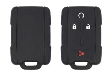 Silicone Smart Remote Key Fob Cover Case Replacement 4 Button Fit For GM Chevrolet GMC