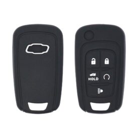 Silicone Flip Key Remote Cover Case Replacement Button Fit For Chevrolet Cruze Equinox Impala