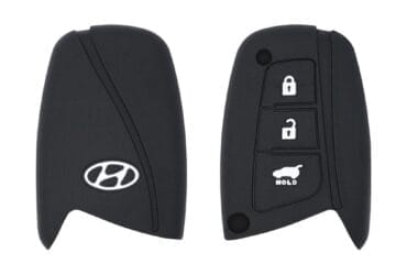 Silicone Smart Key Remote Cover Case Replacement 3 Buttons Fit For Hyundai Santa Fe