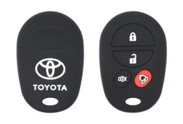 Toyota Highlander Kluger Sequoia Keyless Entry Remote Silicone Protective Cover Case 4 Button
