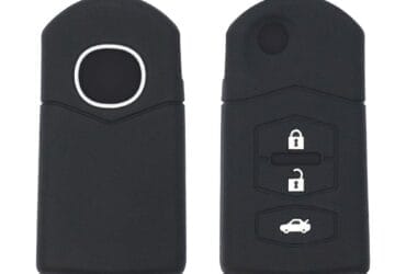 Mazda 2 / 3 / 6 / CX-7 Flip Key Remote Silicone Protective Cover Case 3 Buttons