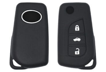 Toyota Camry Flip Key Remote Silicone Protective Cover Case 3 Button