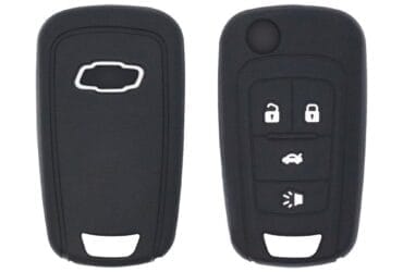 Silicone Flip Key Remote Cover Case Replacement 4 Buttons Fit For Chevrolet Cruze Impala