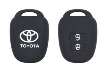Toyota Yaris Hiace RAV4 Remote Head Key Silicone Protective Cover Case 2 Button