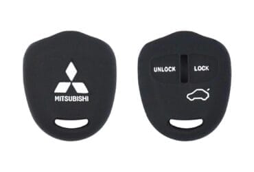 Mitsubishi Lancer Remote Head Key Silicone Protective Cover Case 3 Buttons