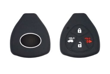 Toyota Camry Aurion Remote Head Key Silicone Protective Cover Case 4 Button w/Panic