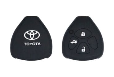 Toyota Camry Prado Remote Head Key Silicone Protective Cover Case 3 Buttons