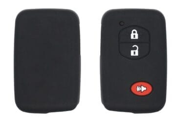 Toyota Prius 4Runner RAV4 Highlander Smart Key Remote Silicone Protective Cover Case 3 Button