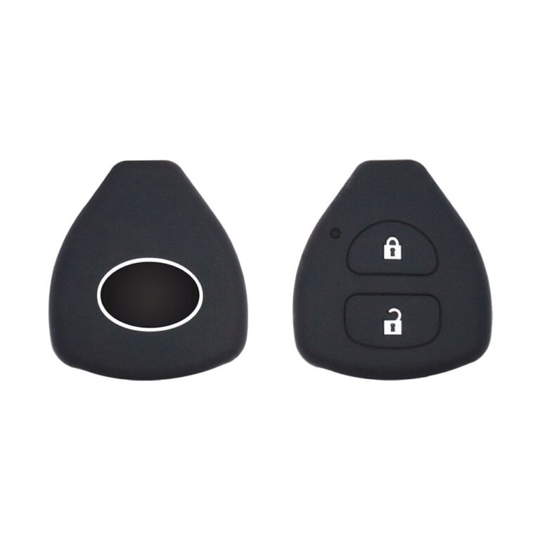 Toyota Yaris Corolla Remote Head Key Silicone Protective Cover Case 2 Buttons