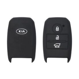 Silicone Smart Key Fob Cover Case Replacement 3 Buttons Fit For KIA Ceed Cerato Sportage Soul Rio
