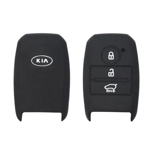 Silicone Smart Key Fob Cover Case Replacement 3 Buttons Fit For KIA Ceed Cerato Sportage Soul Rio