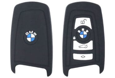 Silicone Smart Remote Key Fob Cover Case Replacement 4 Buttons Fit For BMW CAS4 / 3 / 5 / 7 Series