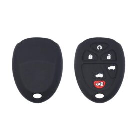 Silicone Keyless Entry Remote Cover Case Replacement 6 Button Fit For GM GMC Chevrolet Buick