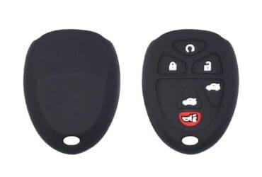 Silicone Keyless Entry Remote Cover Case Replacement 6 Button Fit For GM GMC Chevrolet Buick