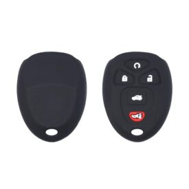 Silicone Keyless Entry Remote Cover Case Replacement Fit For GM GMC Chevrolet Buick Cadillac