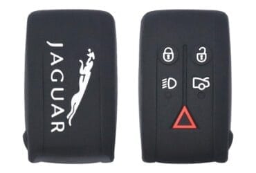 Jaguar XF / XK Smart Key Remote Silicone Protective Cover Case 5 Buttons w/Lights