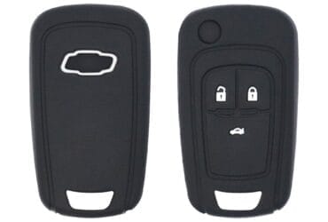 Silicone Flip Key Remote Cover Case Replacement 3 Buttons Fit For Chevrolet Cruze Orlando