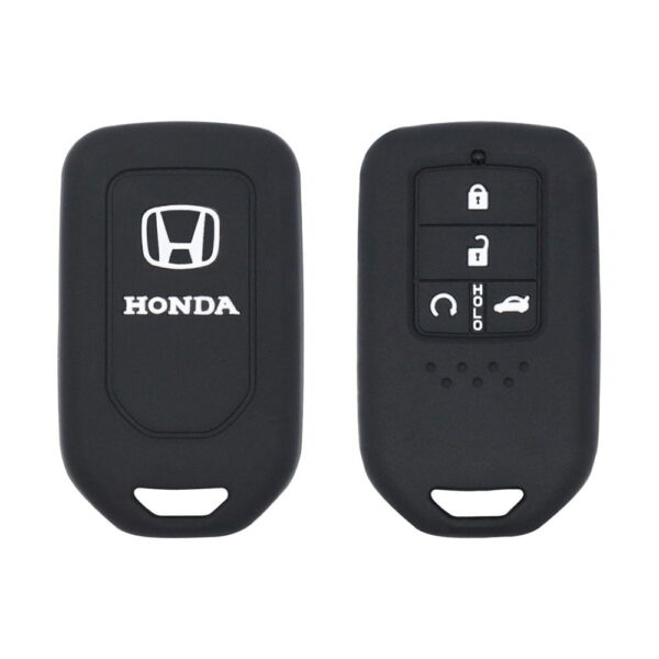 4 Button Silicone Protective Smart Car Key Fob Cover Case Fit For Honda Civic Accord