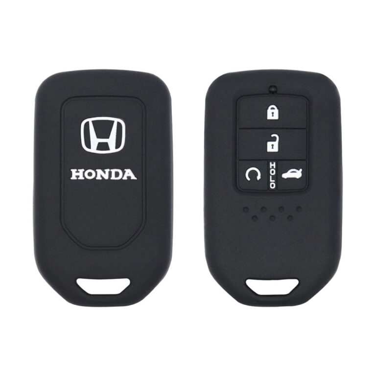 4 Button Silicone Protective Smart Car Key Fob Cover Case Fit For Honda Civic Accord