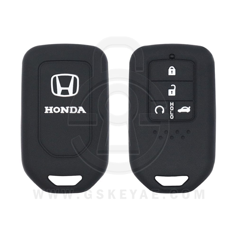 Custodia In Silicone Per Chiave Honda - Modelli Accord, Civic, HR-V, CR-V - Proteggi Pulsanti, Cover Morbida